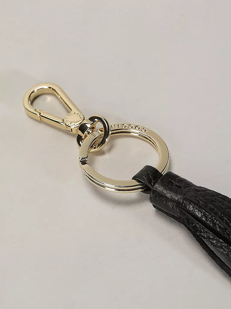 COCCINELLE | Llavero TASSEL | Negro