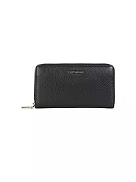 COCCINELLE | Monedero METALLIC SOFT | Negro