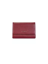 COCCINELLE | Monedero METALLIC SOFT | Rojo oscuro