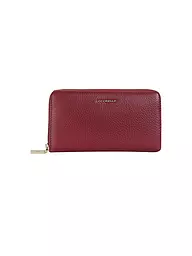 COCCINELLE | Monedero METALLIC SOFT | Rojo oscuro