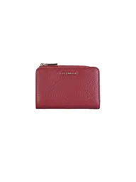 COCCINELLE | Monedero METALLIC SOFT | Rojo oscuro