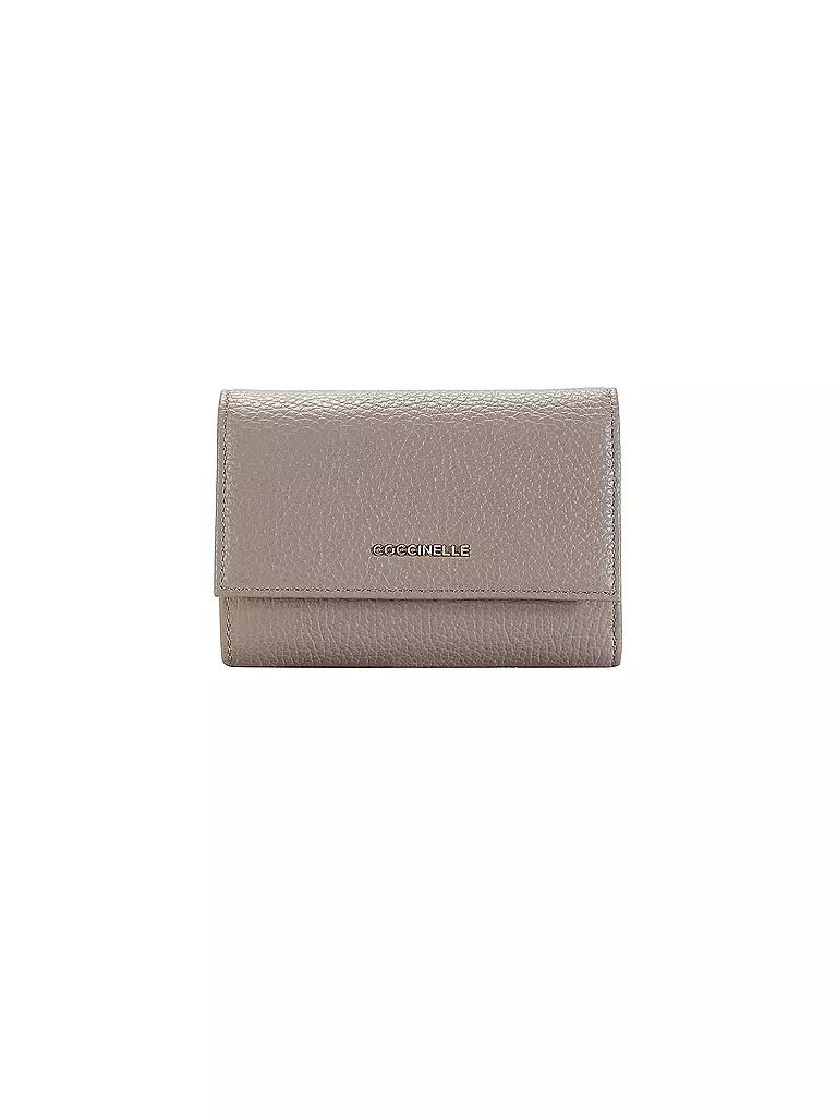 COCCINELLE | Monedero METALLIC SOFT | Beige