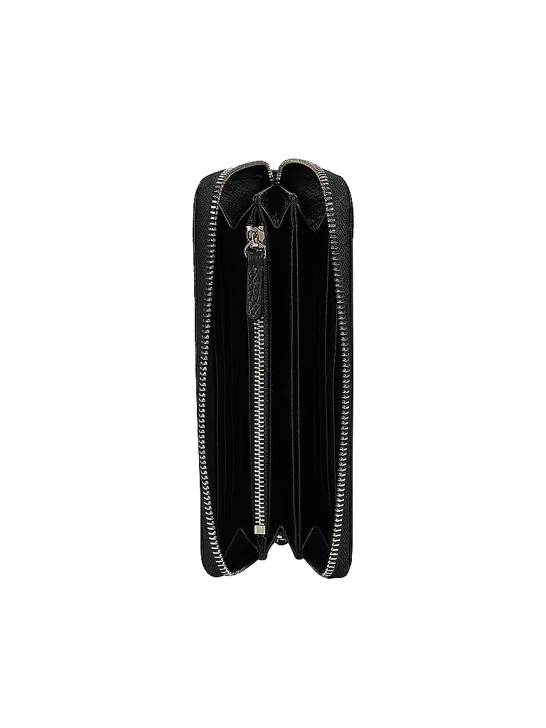 COCCINELLE | Monedero METALLIC SOFT | Negro