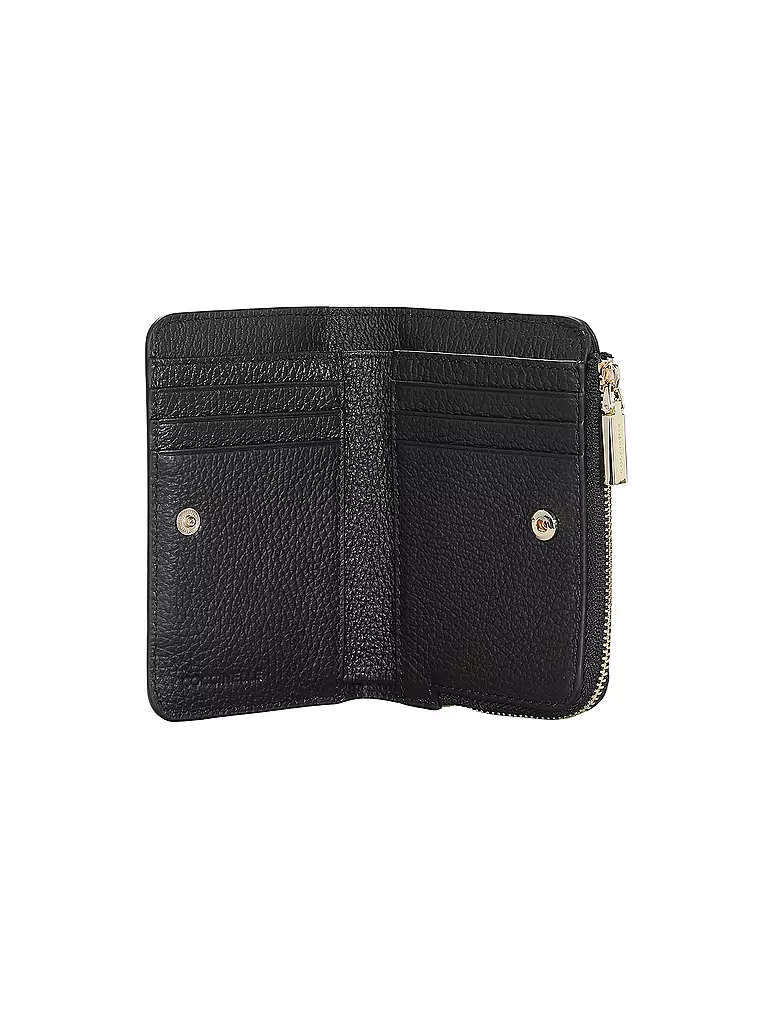 COCCINELLE | Monedero METALLIC SOFT | Negro
