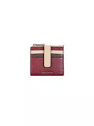 COCCINELLE | Monedero METALLIC TRICOLOR | Rojo oscuro