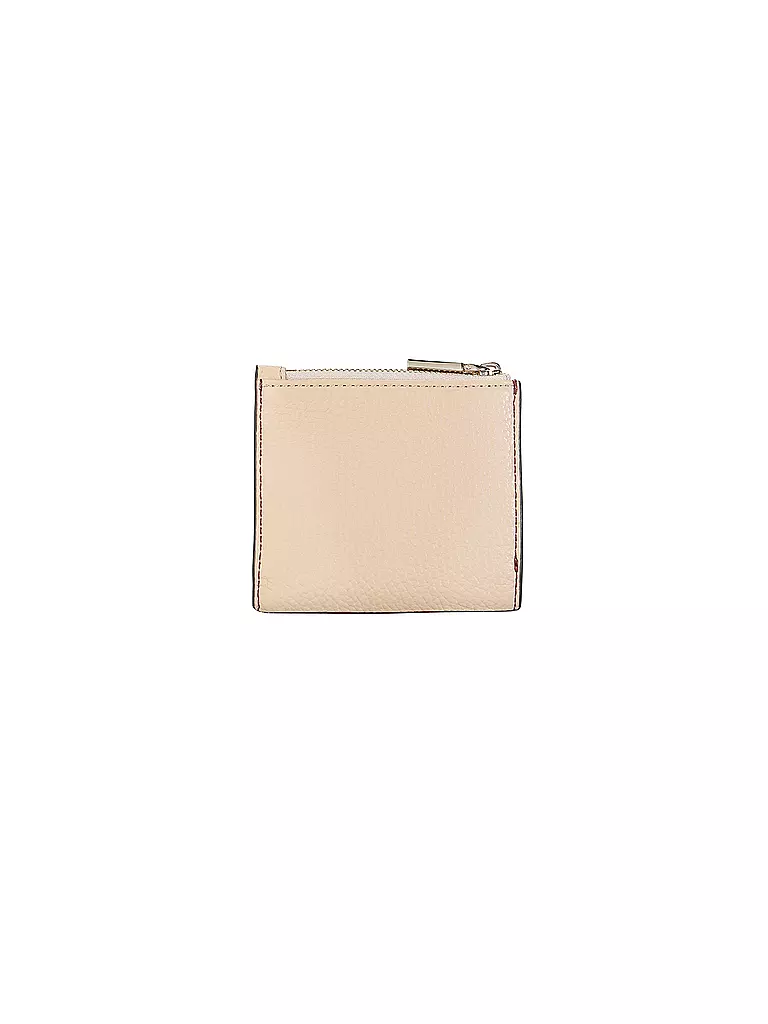 COCCINELLE | Monedero METALLIC TRICOLOR | Rojo oscuro