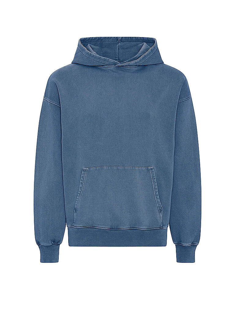 Colorful Standard Sudadera con capucha - Hoodie azul oscuro