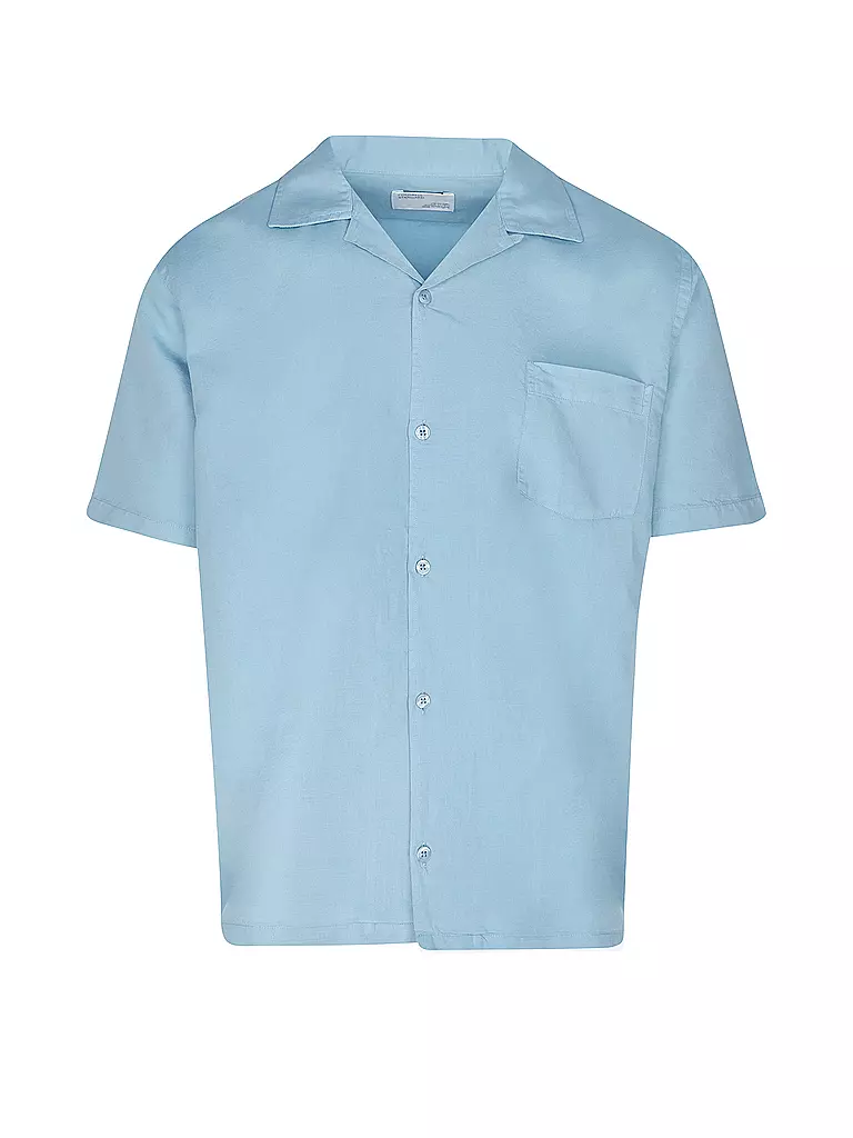 COLORFUL STANDARD | Hemd Regular Fit  | Azul claro