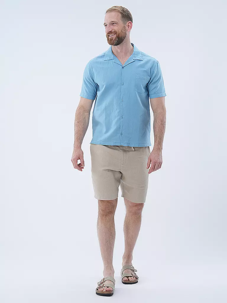 COLORFUL STANDARD | Hemd Regular Fit  | Azul claro