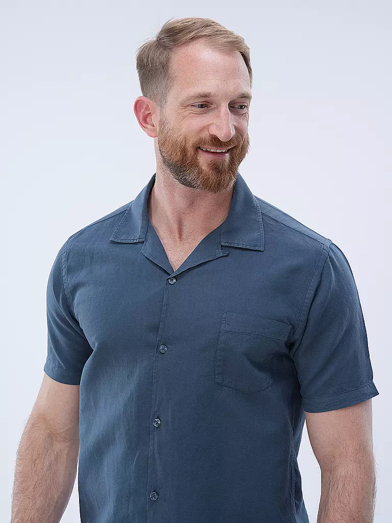 COLORFUL STANDARD | Hemd Regular Fit  | Azul