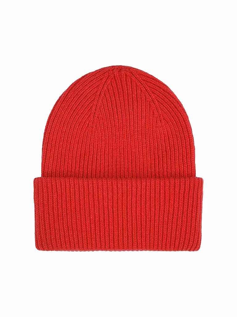 COLORFUL STANDARD | Mütze - Beanie  | Rojo