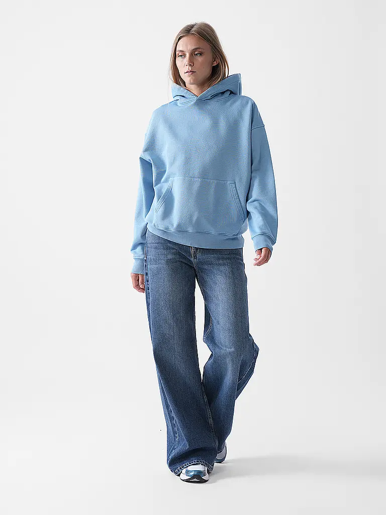 COLORFUL STANDARD | Sudadera con capucha - Hoodie | Azul claro