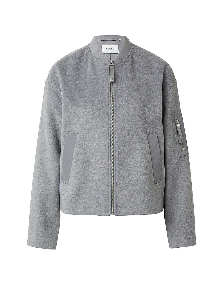 Identity Chaqueta de lana gris L