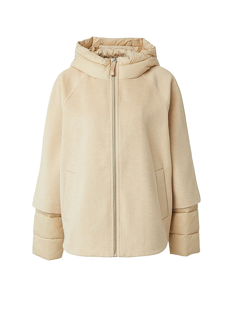 Chaqueta de lana beige XL