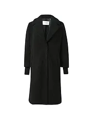 COMMA IDENTITY | Abrigo de efecto piel | Negro