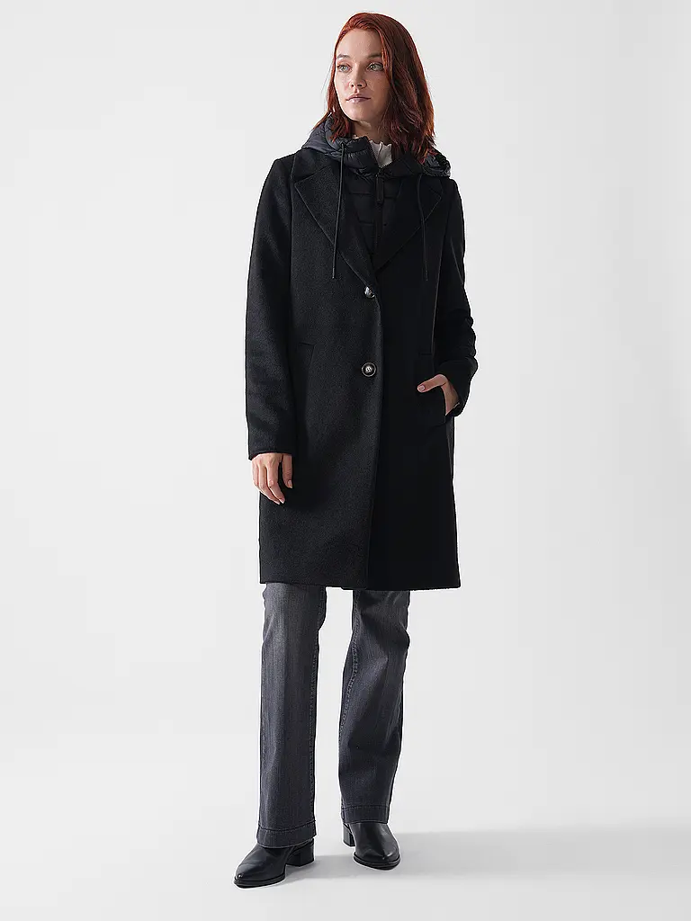 COMMA IDENTITY | Abrigo | Negro