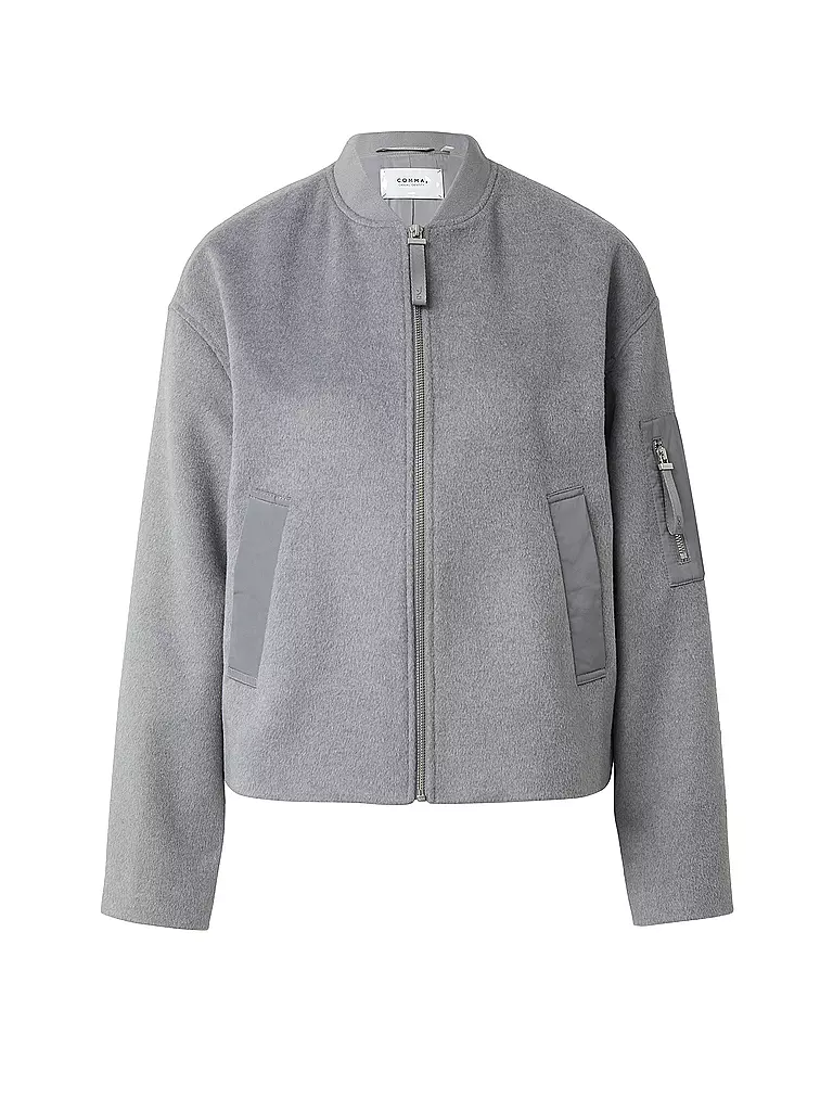 COMMA IDENTITY | Chaqueta de lana | Gris