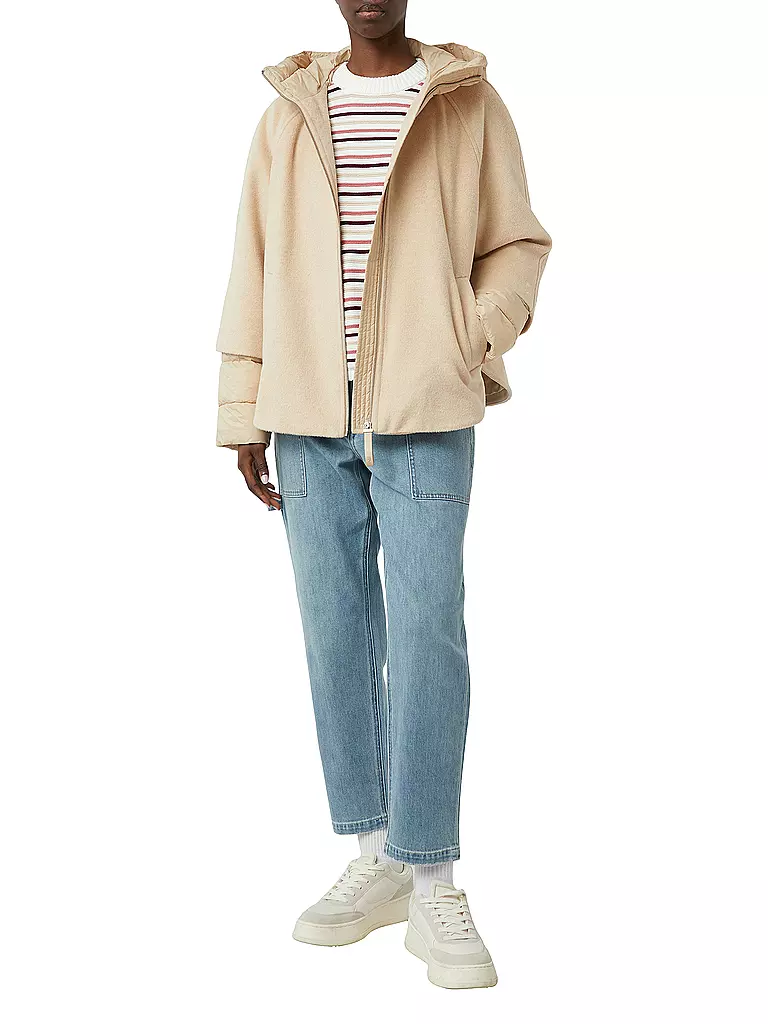 COMMA IDENTITY | Chaqueta de lana | Beige