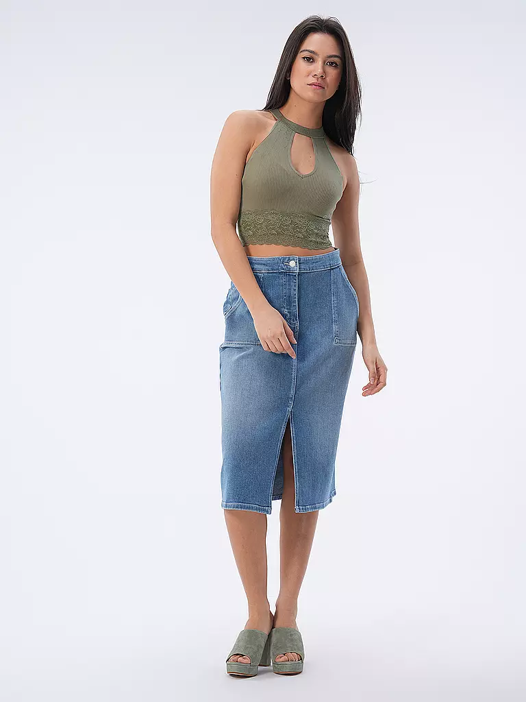 COMMA IDENTITY | Jeansrock | Azul