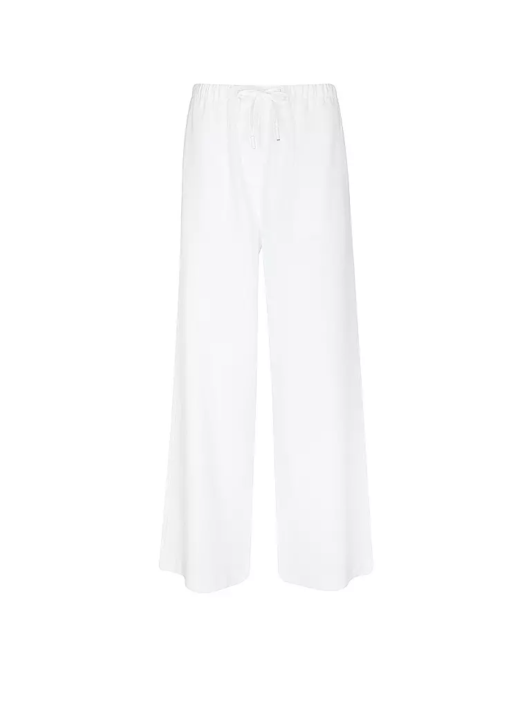 COMMA IDENTITY | Leinenhose | Blanco