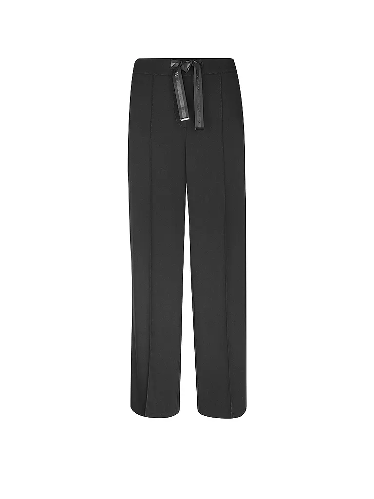 COMMA IDENTITY | Marlenehose Wide Leg | Negro