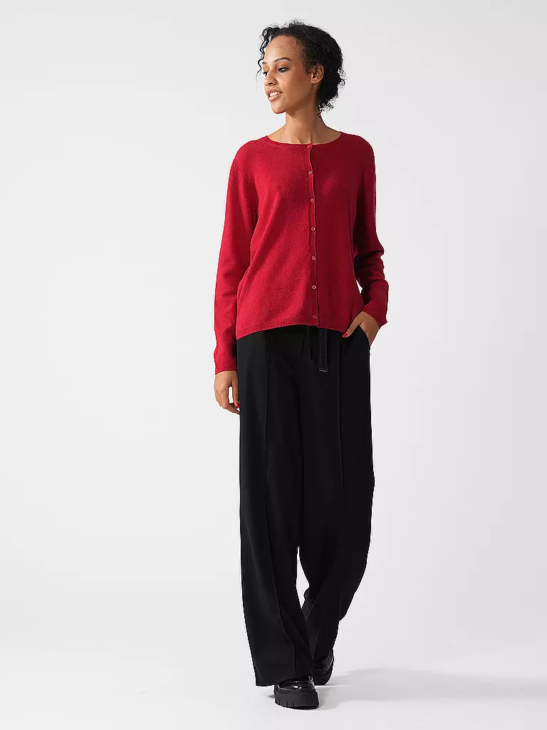 COMMA IDENTITY | Marlenehose Wide Leg | Negro