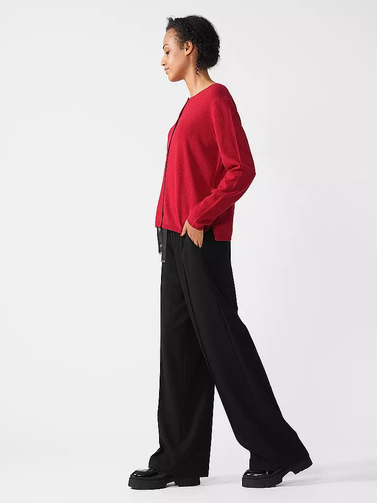 COMMA IDENTITY | Marlenehose Wide Leg | Negro