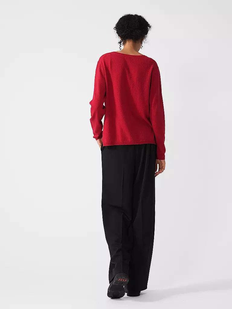 COMMA IDENTITY | Marlenehose Wide Leg | Negro