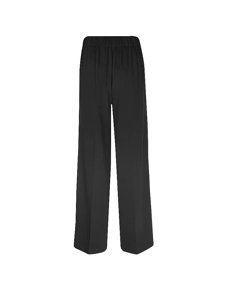 COMMA IDENTITY | Marlenehose Wide Leg | Negro