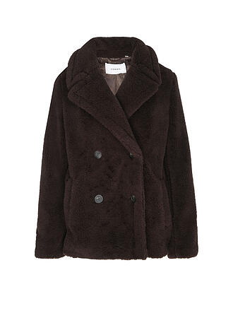 COMMA | Chaqueta de aspecto de piel