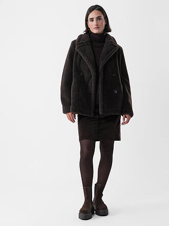 COMMA | Chaqueta de aspecto de piel