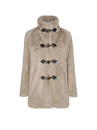 COMMA | Chaqueta de aspecto de piel
