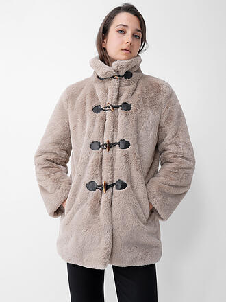 COMMA | Chaqueta de aspecto de piel