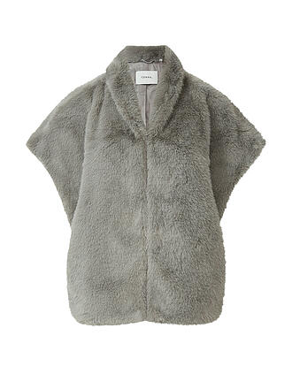 COMMA | Gilet con aspecto de piel