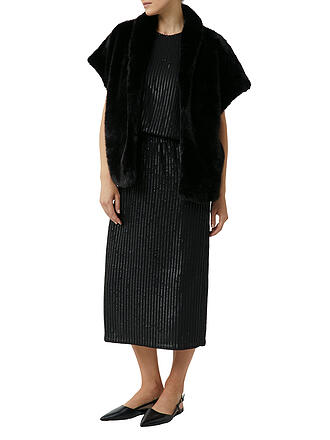 COMMA | Gilet en imitación de piel