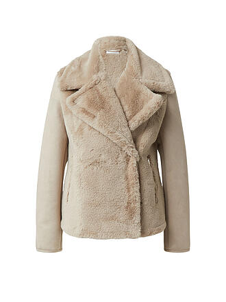 COMMA | Chaqueta de aspecto de piel