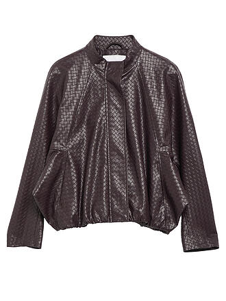 COMMA | Chaqueta efecto piel