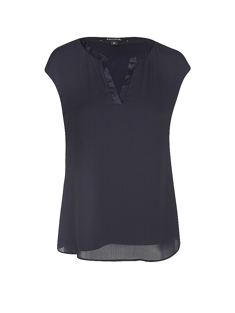 Comma Camiseta azul oscuro 40