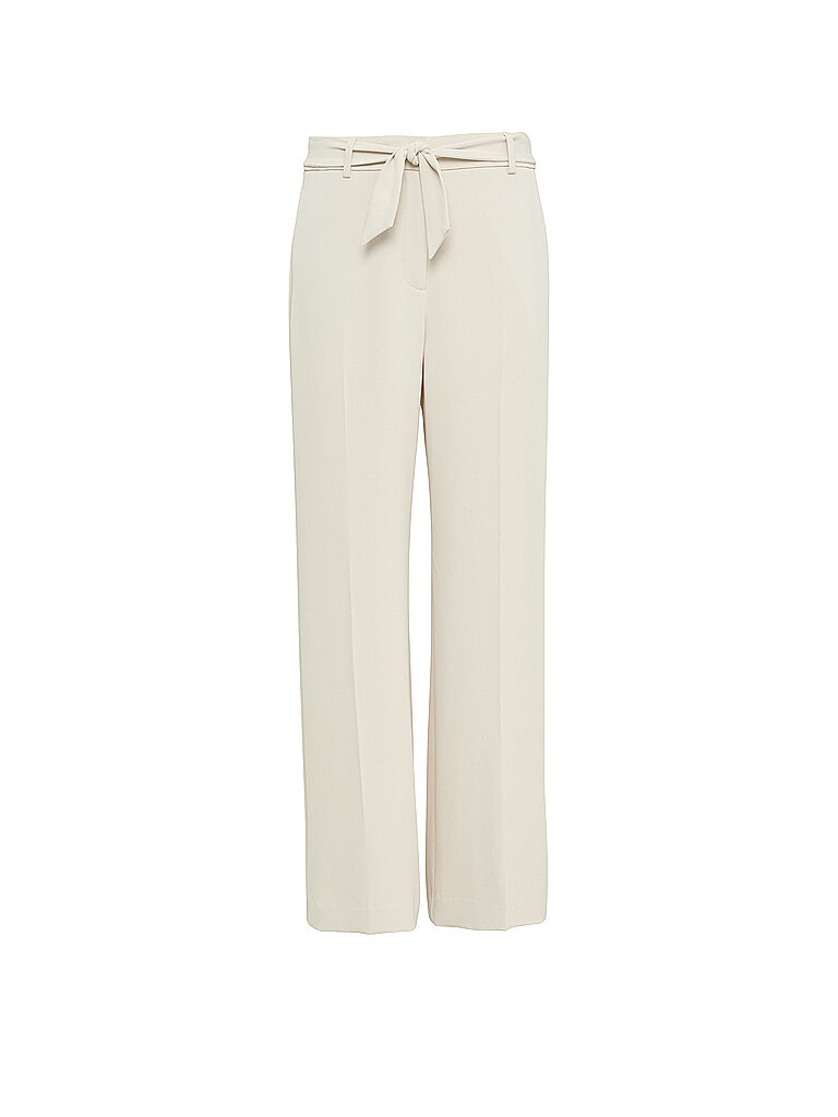 comma Pantalón de negocios crema