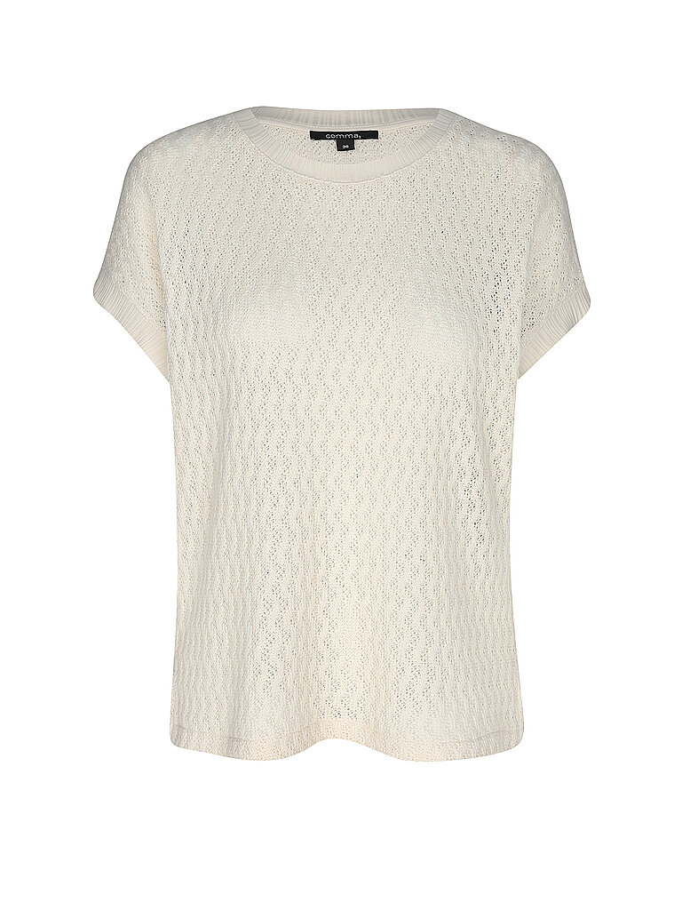 Comma Camiseta crema 46
