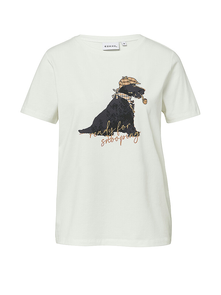Comma Camiseta blanco 46