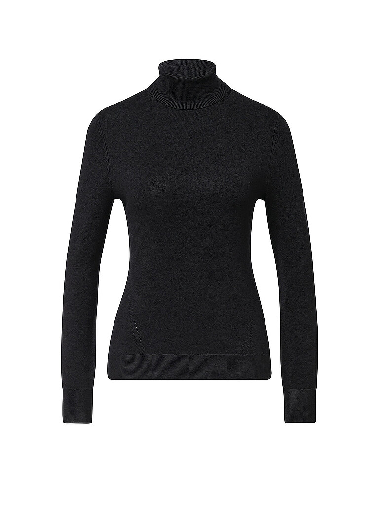 Jersey de cuello alto negro 44