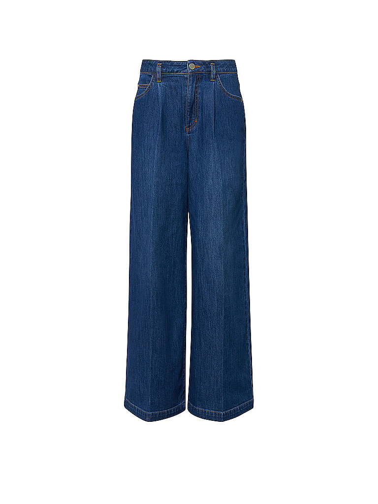 Jeans de pierna ancha azul 34