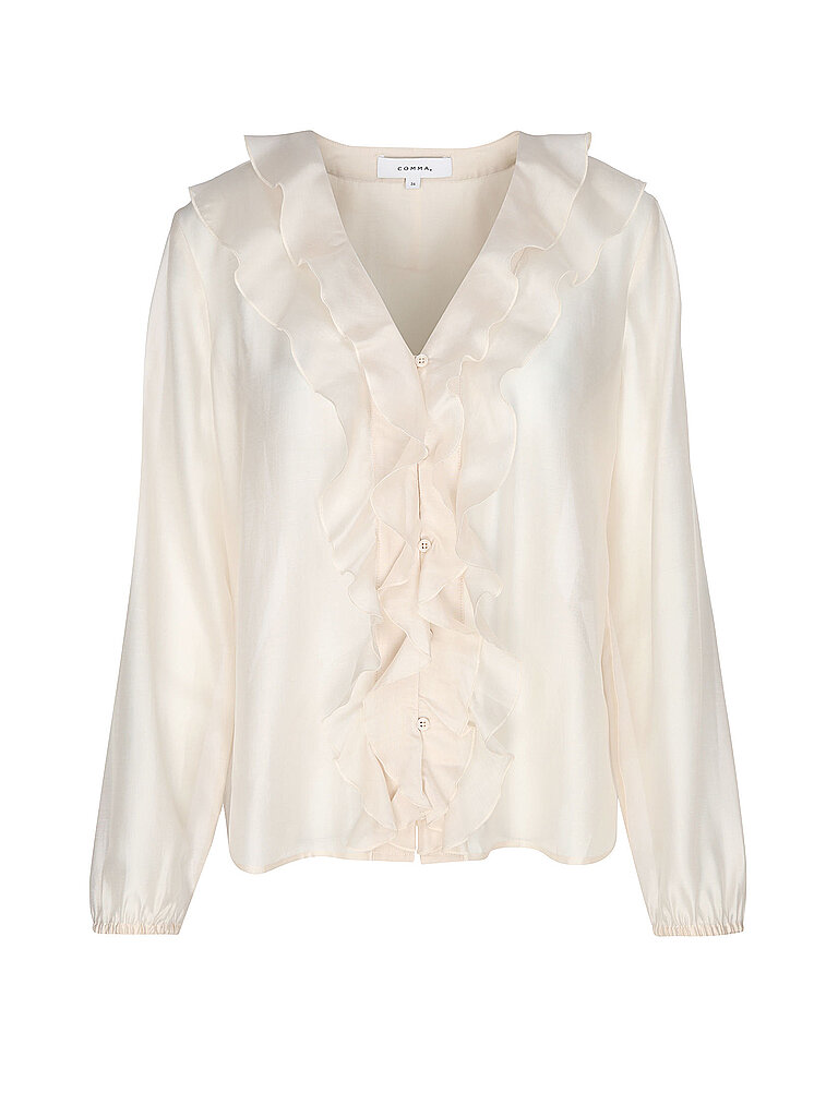 Comma Blusa crema 44