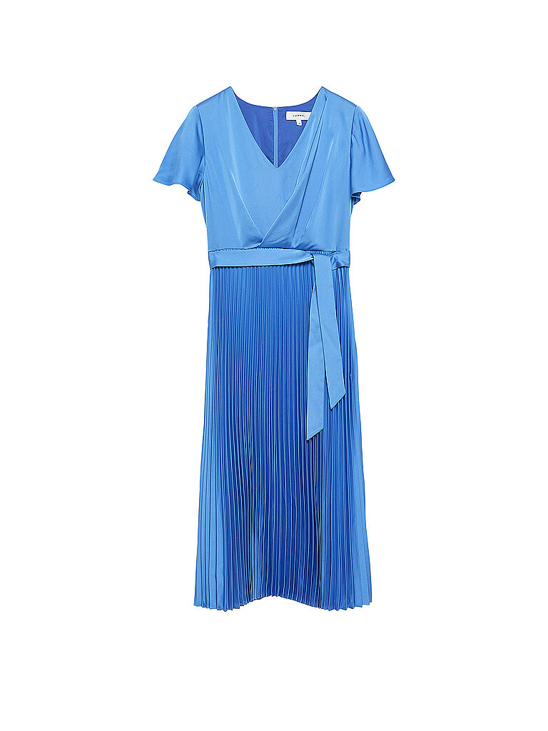 Comma Midikleid azul 46