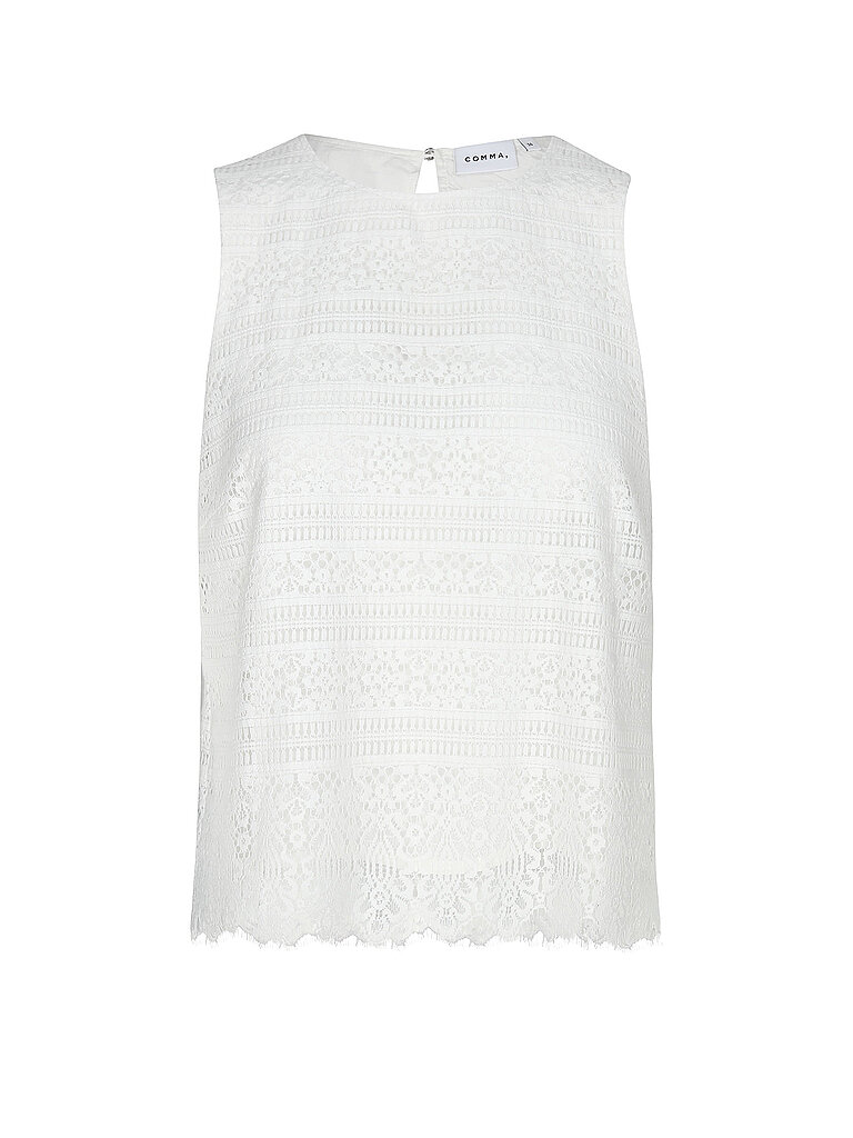 Comma Blusa blanco 36