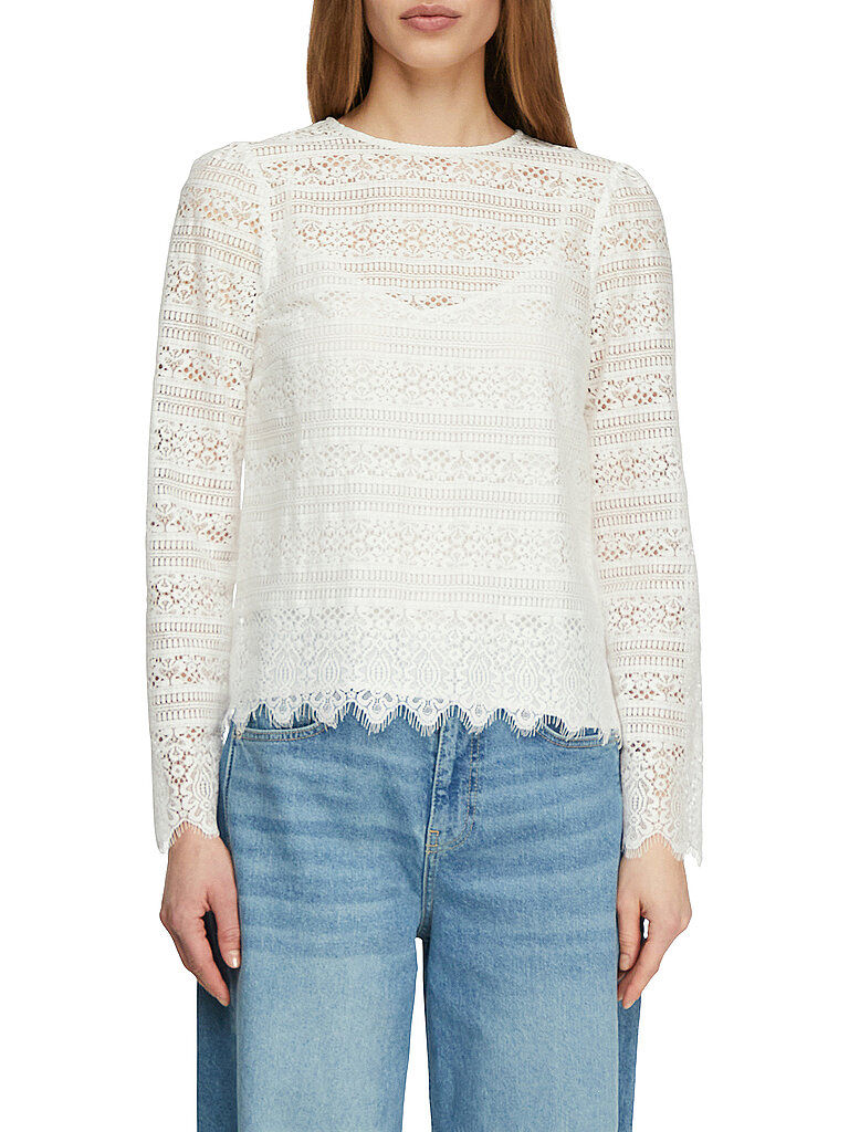 comma Blusa blanco
