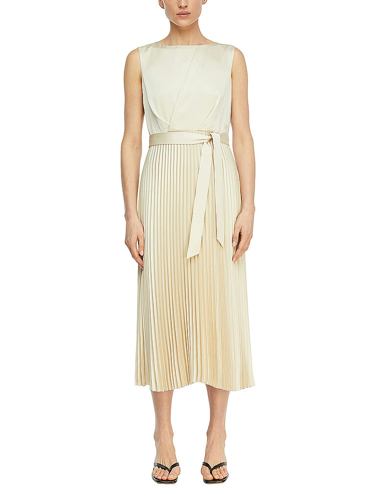 Comma Midikleid beige 44