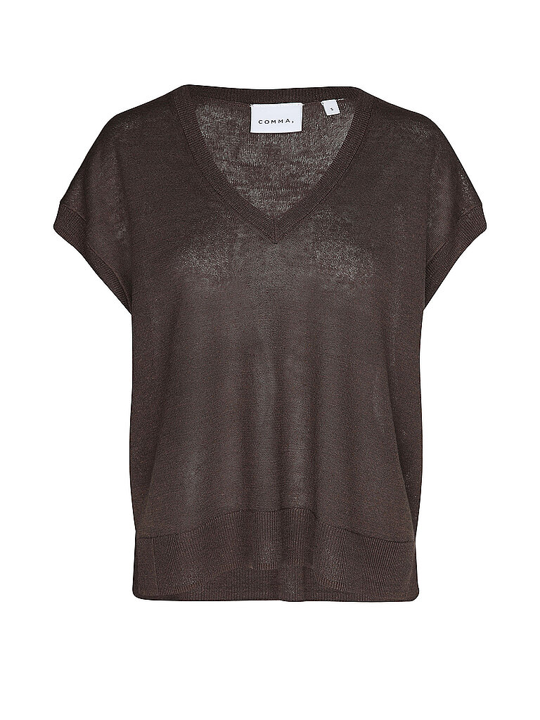 Comma Jersey marrón S