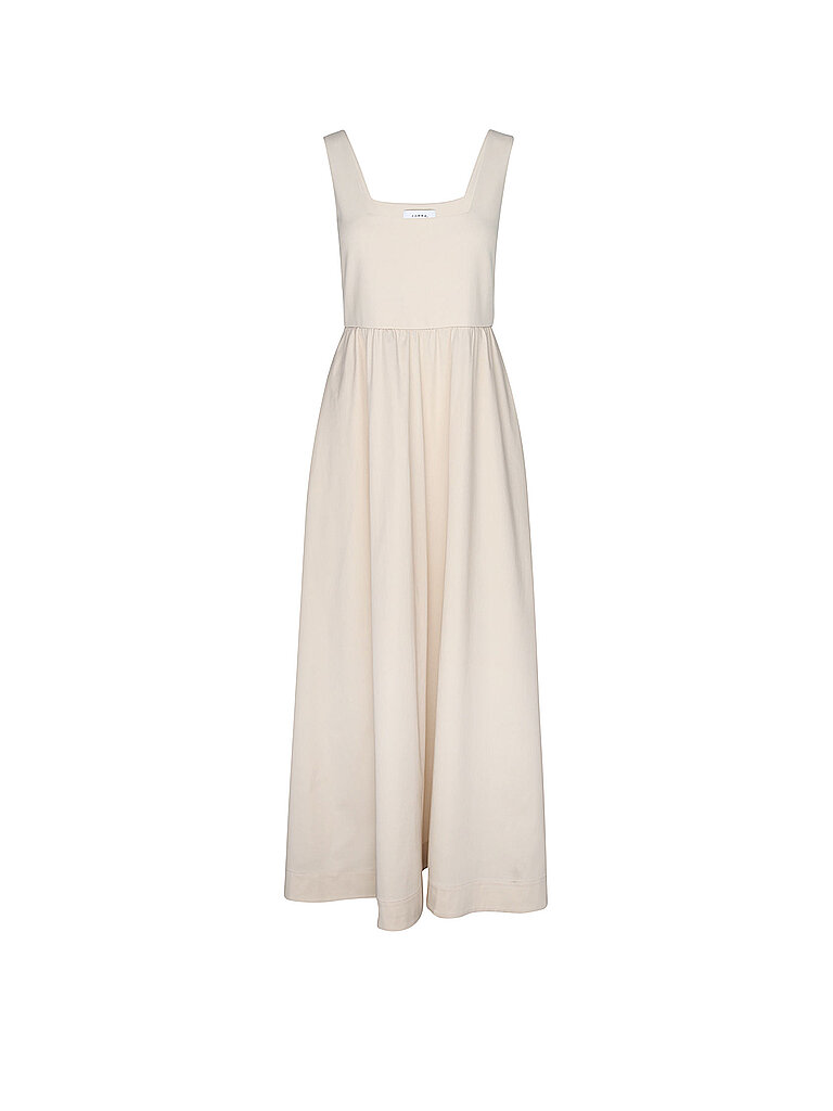 Comma Vestido midi beige 34
